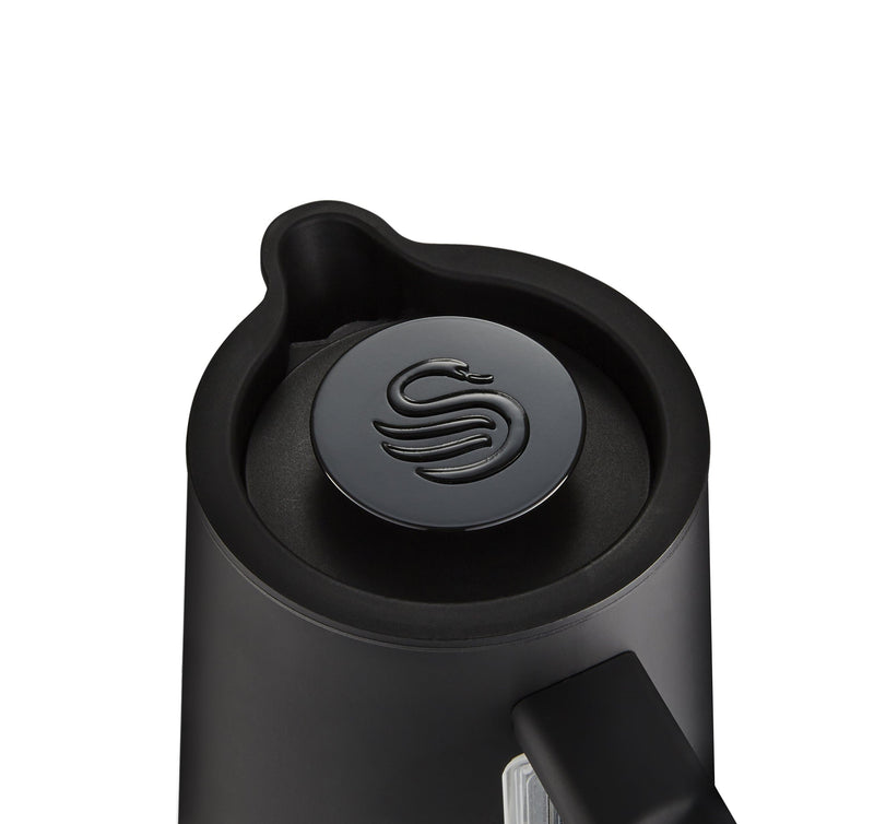 Angled bird's-eye view of Swan's  1.7 Litre Stealth Kettle