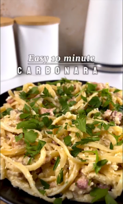 10 Minute Carbonara