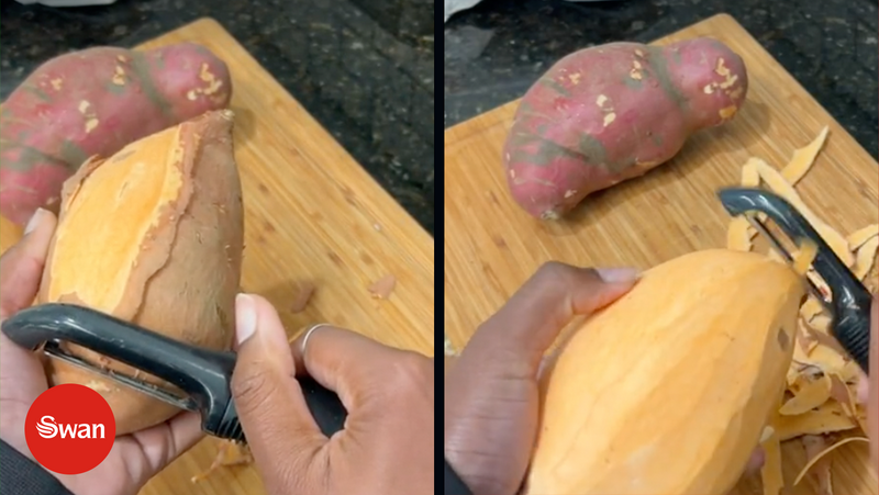 <strong>TikTok User Shares ‘Genius’ Potato Peeling Hack</strong>
