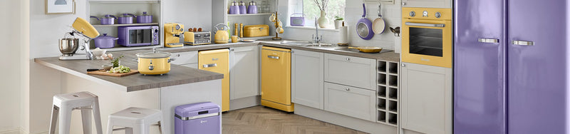 Introducing Yellow and Purple to the Retro Range!