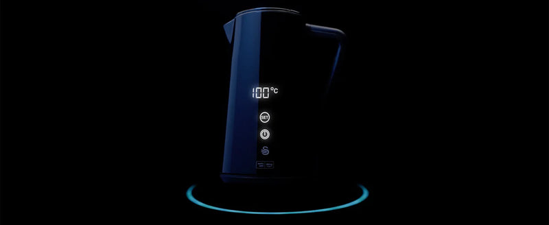 This is the smart kettle by @Swan Brand UK that works with Alexa. The