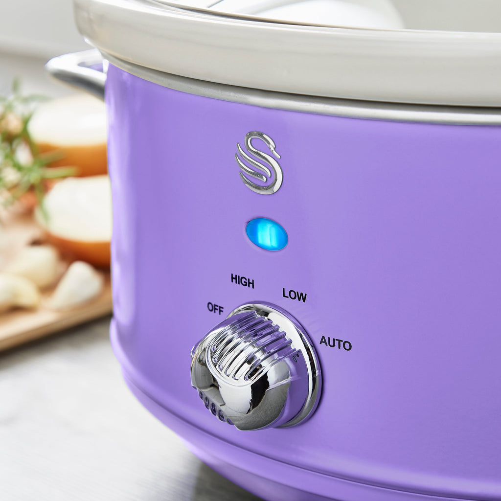 Swan 3.5L Retro Slow Cooker