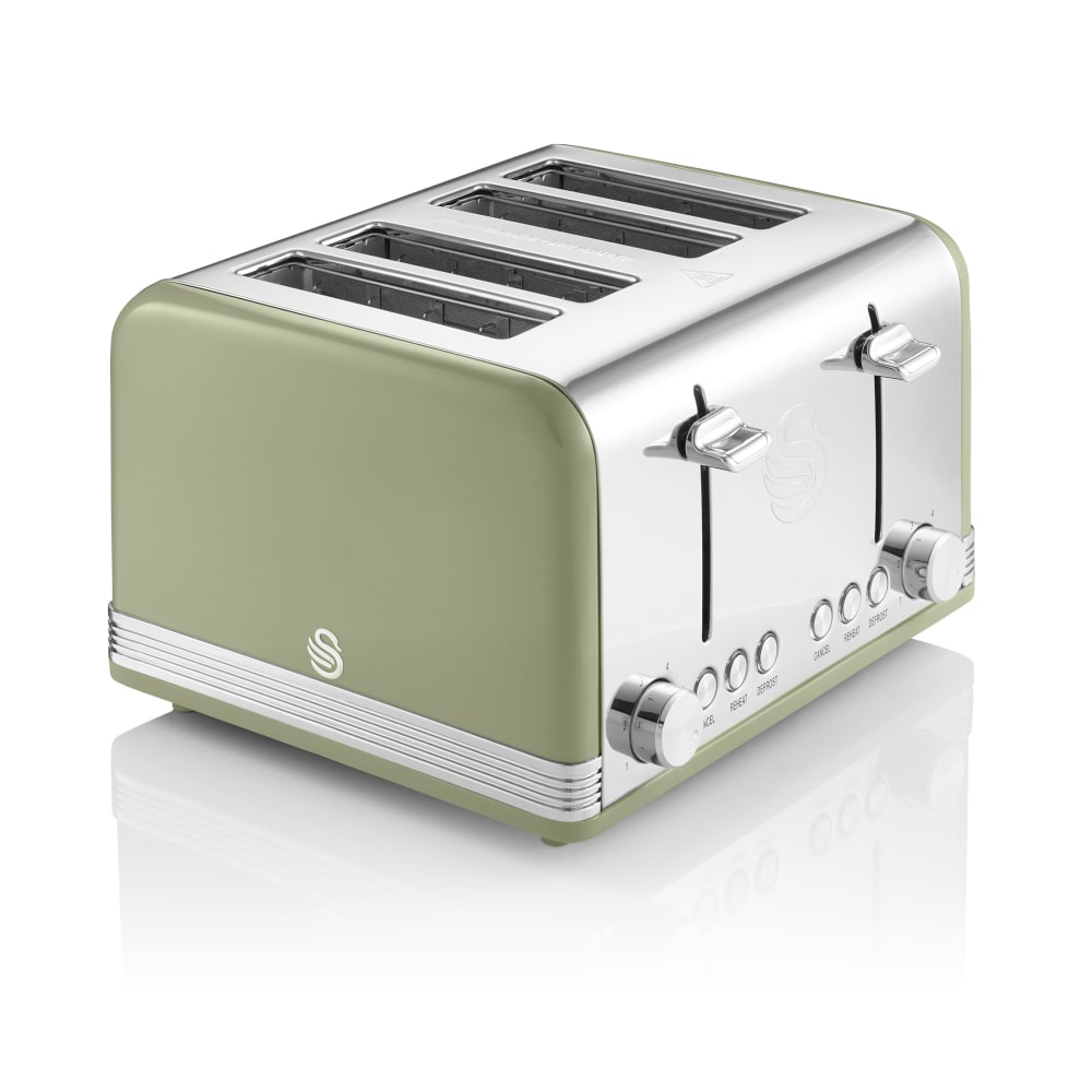 4 Slice Retro Toaster