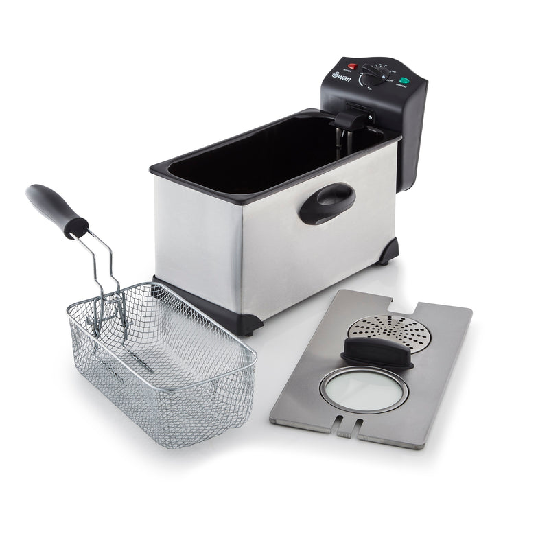 Swan 3 Litre SS Fryer with Viewing Window