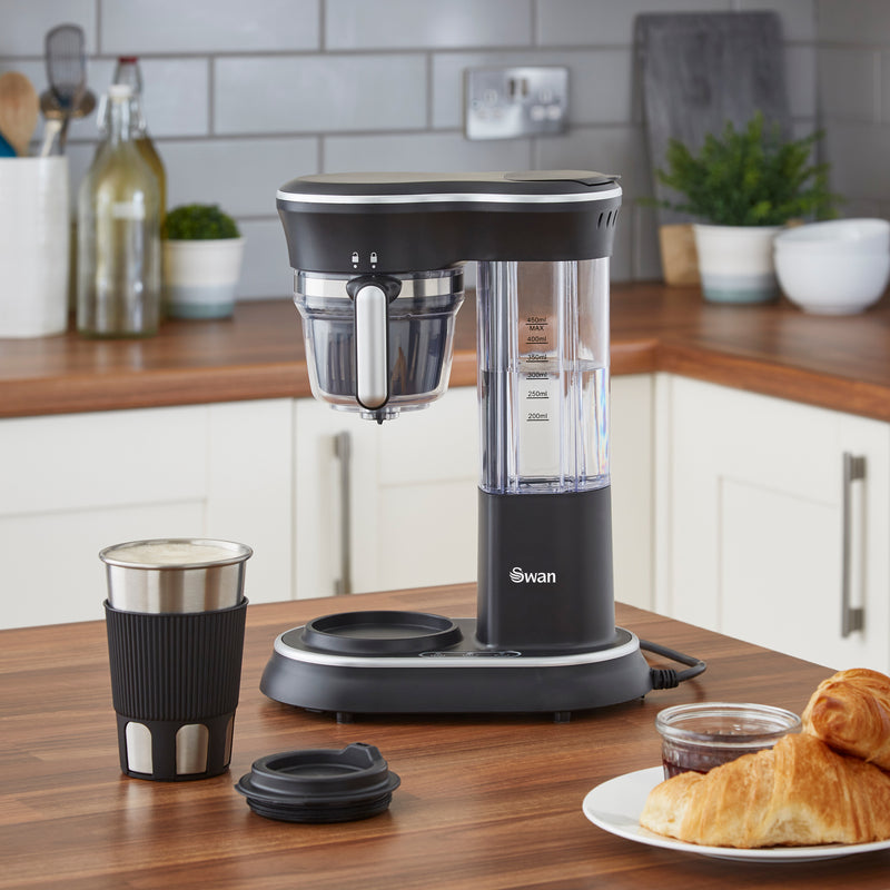 Swan Stainless Steel Bean to Cup, Coffee to Go Machine