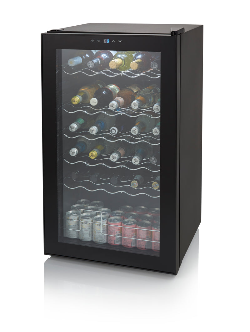 Swan 34 Bottle Glass Fronted Wine Cooler