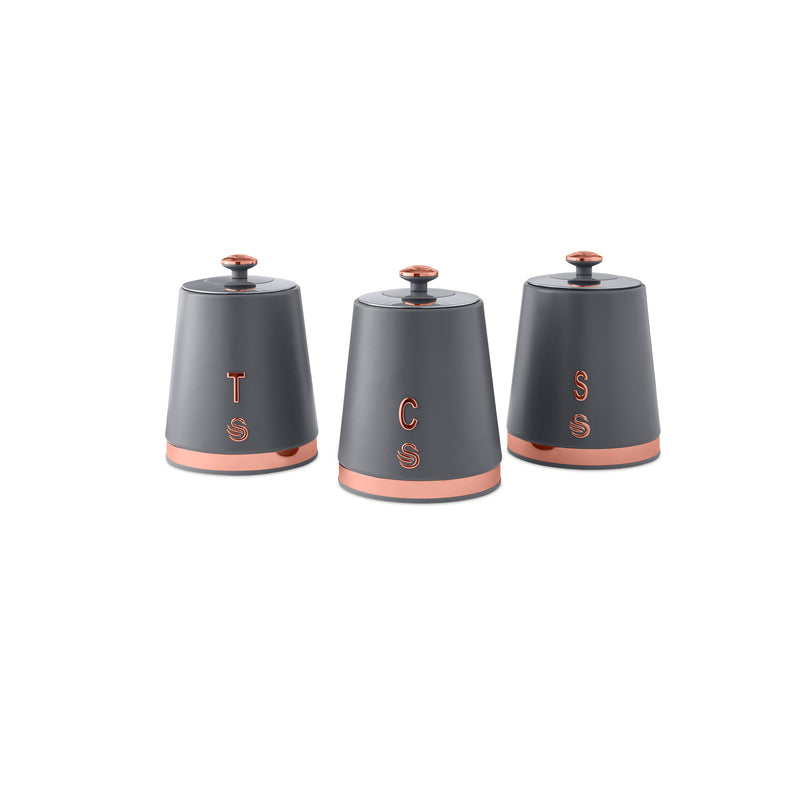 Swan Carlton 3pc Canister Set