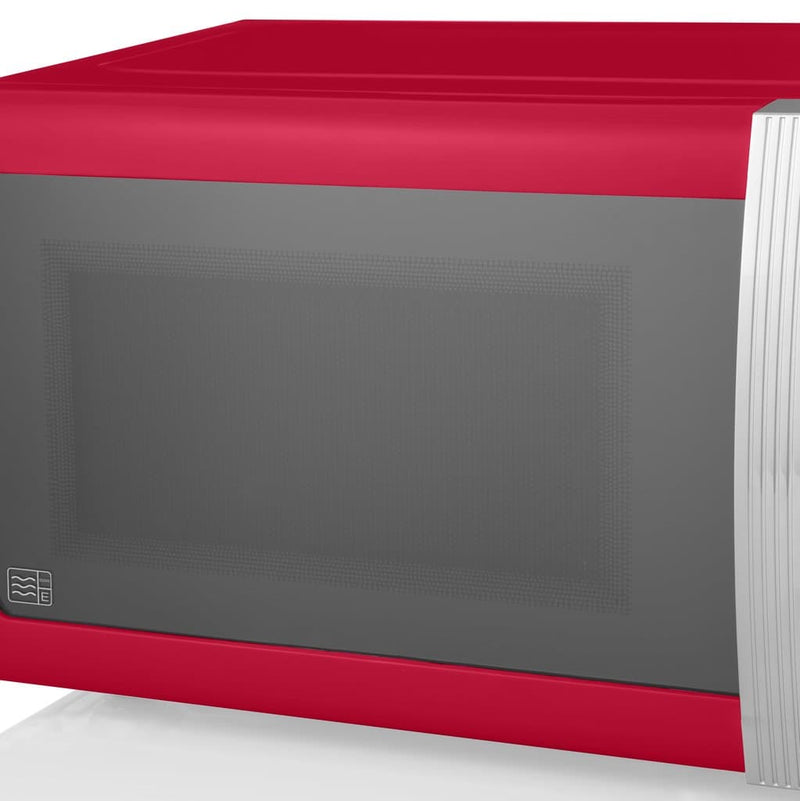 800W Retro Digital Microwave